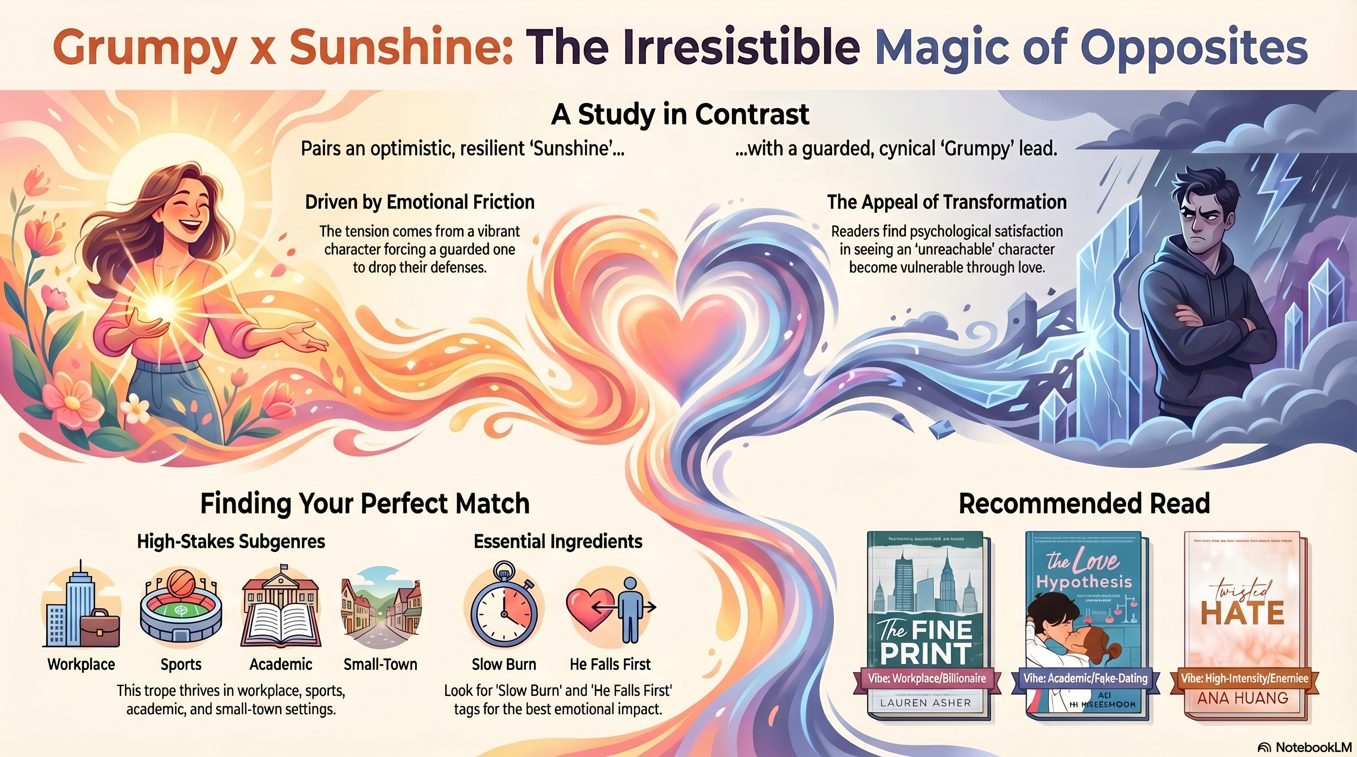Why We Can’t Get Enough of Grumpy x Sunshine — Infographic